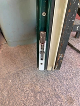 Broken bridge aluminum thermal insulation concealed bolt upper and lower heaven and earth double door heaven and earth bolt concealed bolt lock door bolt hardware accessories
