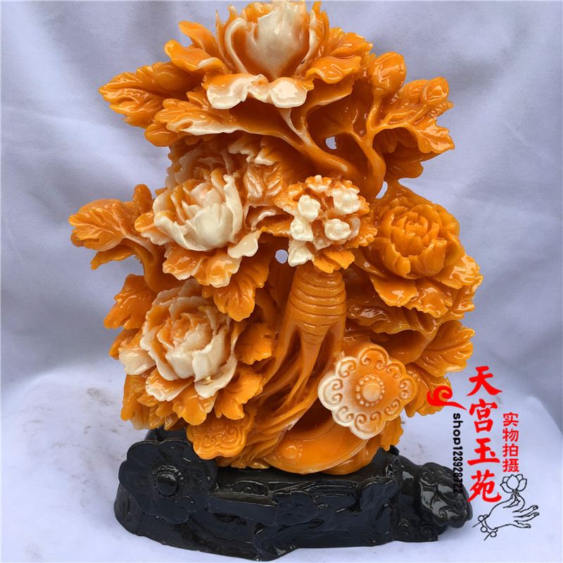 Special price Shoushan stone engraving pendulum piece creative gift life Ruyi big swing piece stone craft gift swaying decoration collection