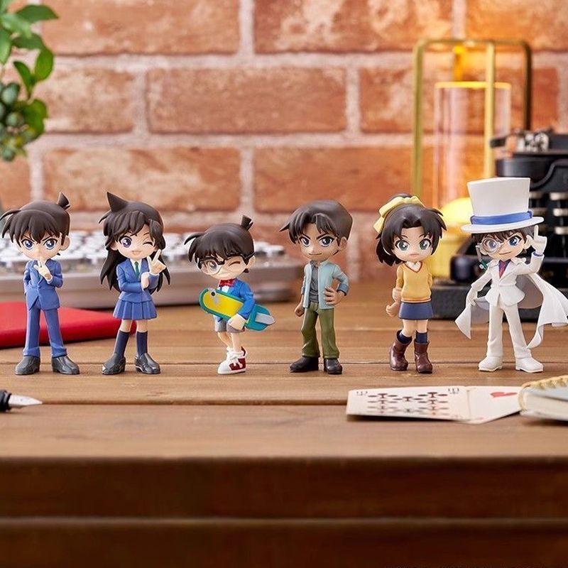 Detective Conan New Shino Kaido Anime Peripheral Figure Model Decoration Ornament Hand-Made Toy Gift New
