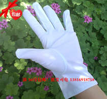 Childrens etiquette white gloves childrens students dance military parade drivers gloves silky