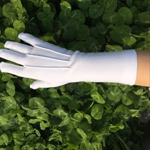 Export overseas Fine Cotton lengthy ceremonial gloves for high-quality guard of honor guards