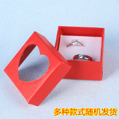 Wedding supplies Wedding simulation diamond ring A couple of men and women live mouth opening fake ring Wedding temporary ring