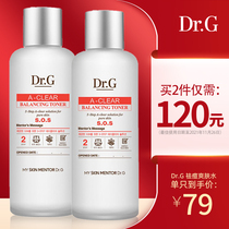 South Korea dr g Mens Toner after oil control anti-acne shrinkage pore clear acne moisturizing moisturizing skin care products