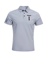 EuroeanTour Eurotour Golf Habillement Hommes 2023 T-shirt manches courtes Summer Leisure Turnover Polo Chemises