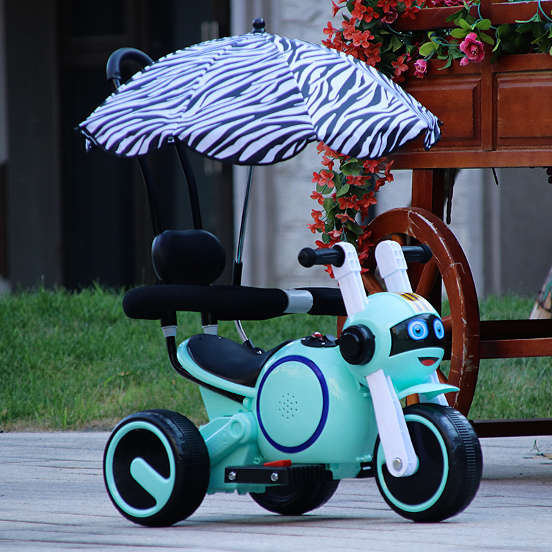 Child Electric Motor Car Boy Girl Charging Three-wheeled Toy Car sitting person 1-2-year-old 3 baby remote control baby carrier