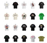 Европейский и американский бренд Tide Classic High Street Dept Dept делает старую ручную руку граффити, напечатанные, короткие тройники