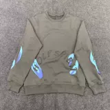 Канье Уэст воскресенье CPFM.XYZ Flame Свитер Святого Духа Мужчины и женский туалет