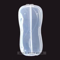  Baby cutlery PP containing box baby portable fork spoon skiph0p out to eat ox0 spoon fork box