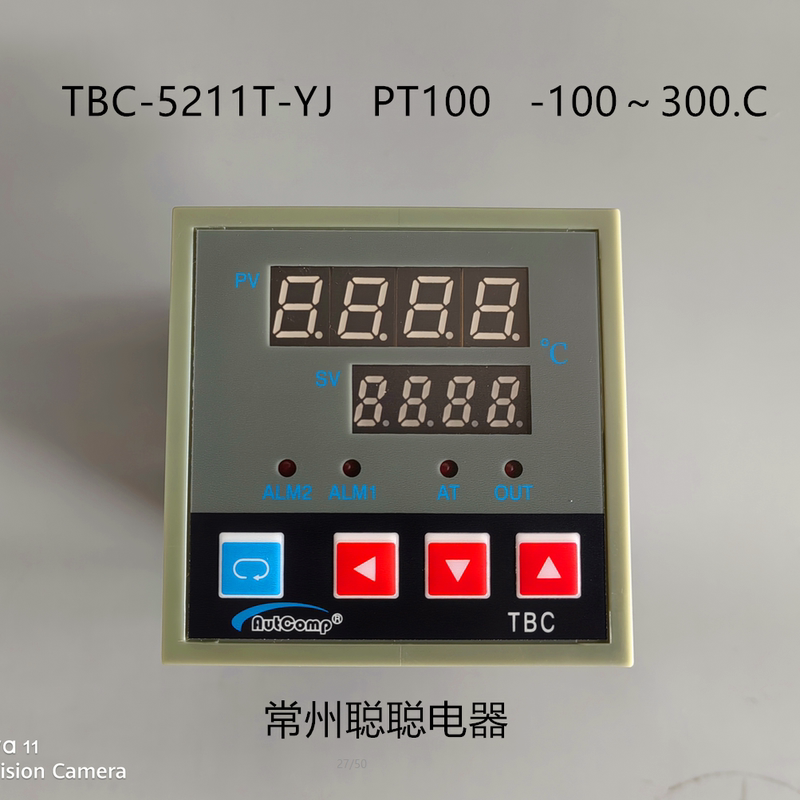 Tbc-5211T-Yj Pt100 -100～300.C Ningbo Electromechanical Industry Temperature Controller