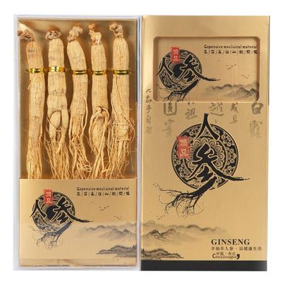 索芝长白山干人参整根10g