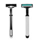 Geely double-layer manual men's 2-piece shaver holder