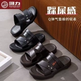 Warrior, летние пляжные сандалии для отдыха, износостойкие нескользящие слайдеры на платформе, тапочки, мягкая подошва