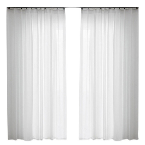 Yuelong gauze white gauze tulle curtain gauze curtain white sand light-transmitting and opaque blackout gauze chiffon 2024 new window screen