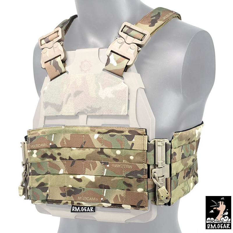 DMGear SS vest accessories Quick release makeover kit military fan vest TMC Emerson frame vest
