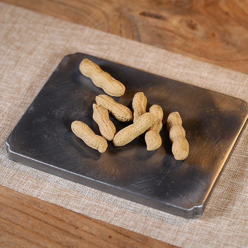 Yixing Pure Handmade Purple Sand Fruit Peanut Shou Peach Tea Set Accessories to Play Tea Darling With the Sculpture Poly and Golden Toad