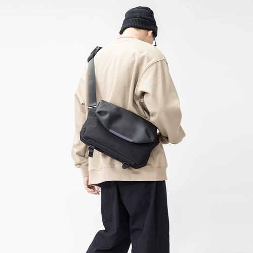 Сумка через плечо, мужская вместительная и большая сумка на одно плечо, нагрудная сумка