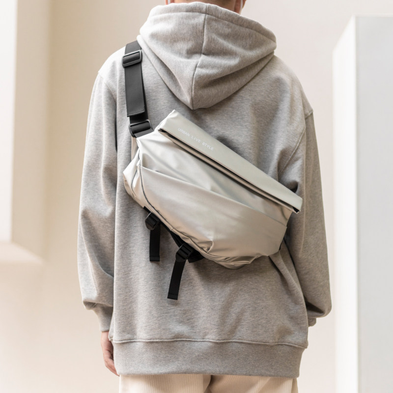 ABOYS Japanese Messenger Bag Men's Trendy Brand Functional Shoulder Bag Leisure Commuting Trend Cycling Backpack Sports Men's Bag - Taobao