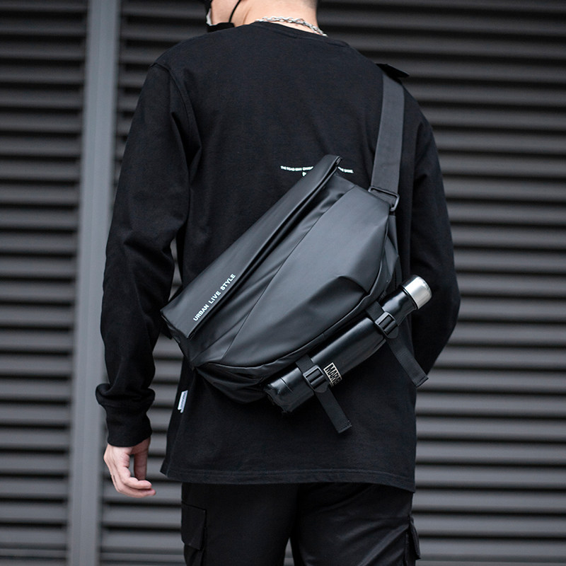 ABOYS Messenger Bag Men's Tide Brand Large Capacity High-end Messenger Bag Men's Backpack Bag Men's Multi-functional Shoulder Bag