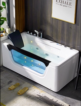 Acrylic small apartment bathtub surf massage constant temperature heating insulation home independent hotel B&B large bathtub