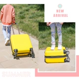 Универсальный детский чемодан подходит для мужчин и женщин, делается под заказ, с печатью вашего логотипа, 20 дюймов