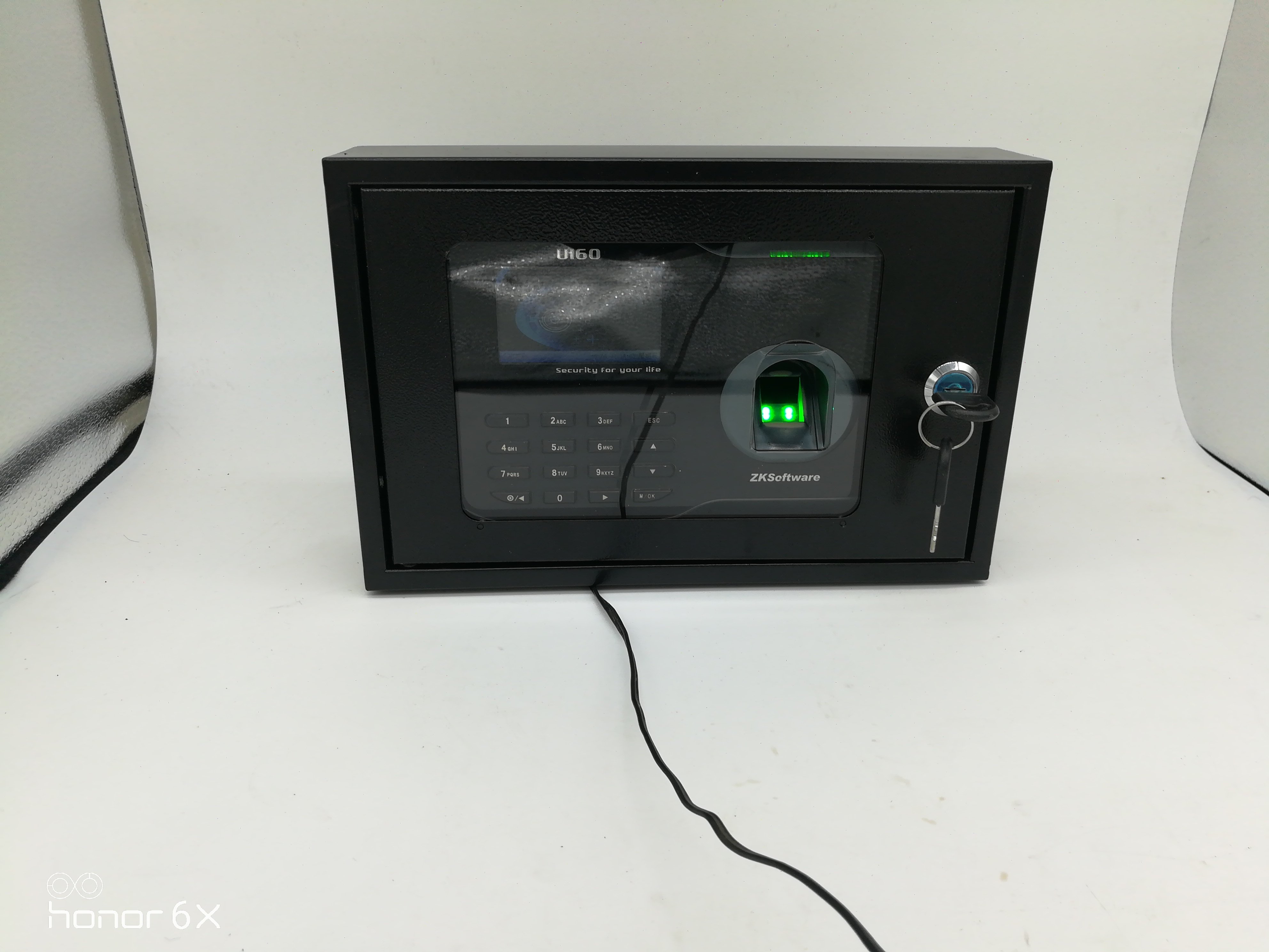 Central control wisdom JDT50 JDU40 PT600 fingerprint punch clock punch machine Metal protective outer box bed bag