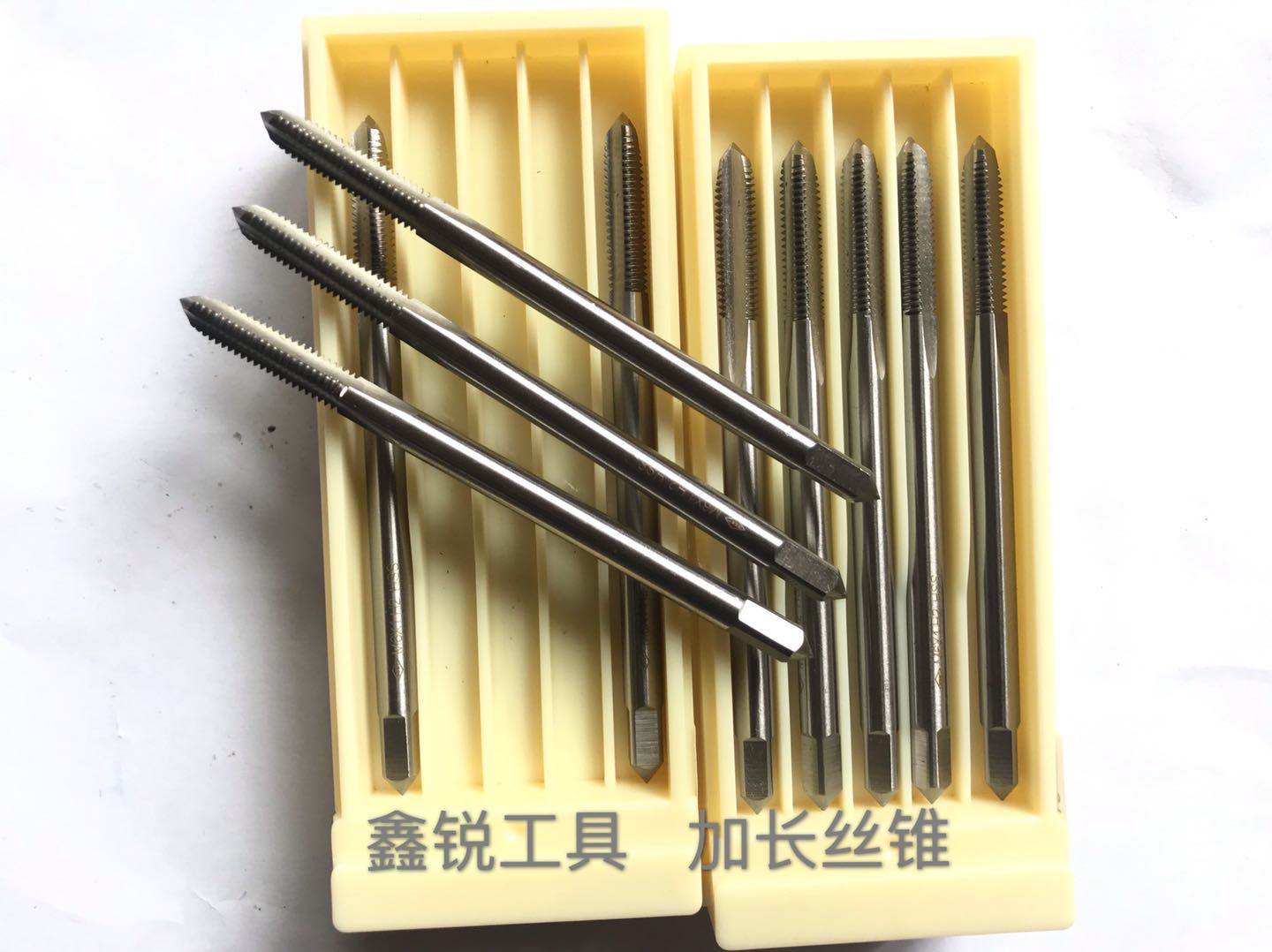 Lengthened machine with screw attack full grinding M2 lengthened screw tapping high speed net screw tapping M3 * 100M4M5M6M8M10M12