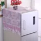 Tủ lạnh với bìa nhà vải vườn phim hoạt hình đơn và đôi cánh cửa tủ lạnh bìa bảo vệ bụi lò vi sóng công thức Gai Bươu - Bảo vệ bụi
