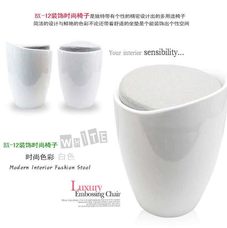 Bar Stools ABS Bar Chair Bar Stool Fashion Chair Round Kitchen Dining Chair Computer Chair White Bar Chair Stool