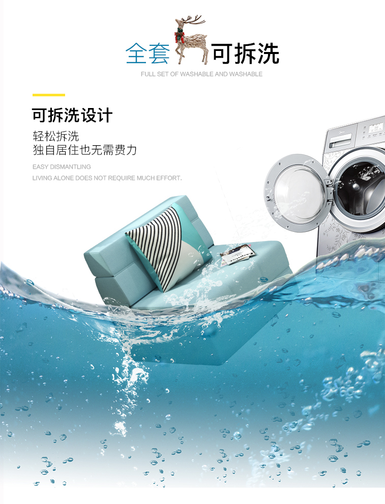Ikea giường beanbag có thể được gấp căn hộ nhỏ phòng khách dual-mạng đơn hoặc kép ban công phòng ngủ tatami đỏ - Ghế sô pha sofa phòng ngủ