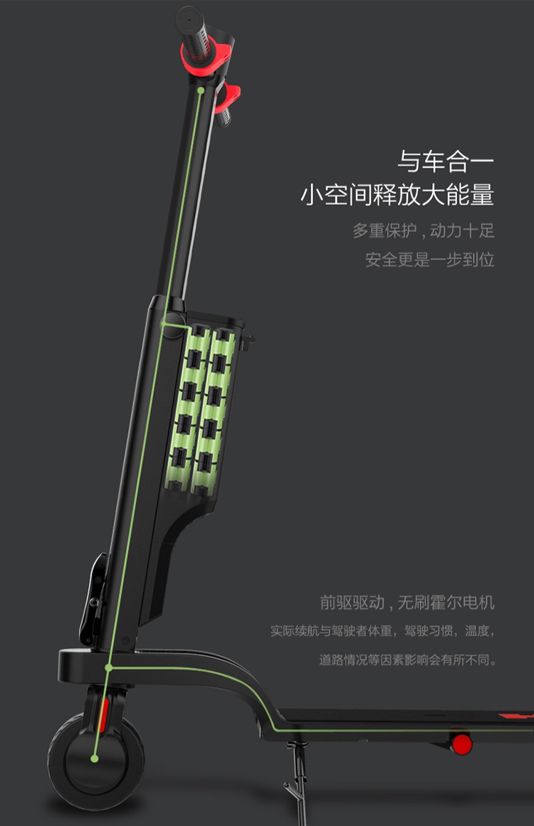Happy X6 xe tay ga điện gấp di động xe điện lithium điện mini xe điện hai bánh xe tay ga - Xe đạp điện xe đạp điện mini giá rẻ