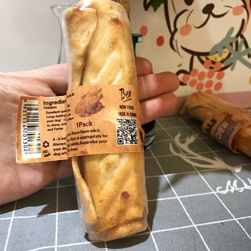 5 con chó cưng mol mol con chó con cắn xương nhỏ và vừa chó sạch răng xương xương nhai đồ ăn nhẹ - Đồ ăn vặt cho chó cám royal canin