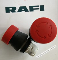 RAFI emergency stop switch button controller 1 30 074 121 0301 emergency stop switch rafi emergency button