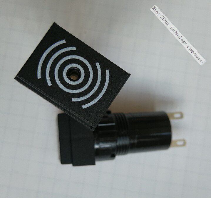 EAO switch button 31-801 002 alarm buzzer siren siren 24*18mm