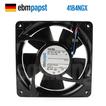 4184NGX original dress German ebmpapst 12038 12V 3 3W Full metal frequency inverter radiating fan
