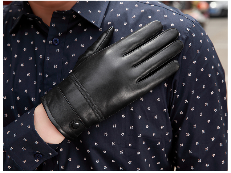 Gants pour homme en peau de mouton - Ref 2781256 Image 8