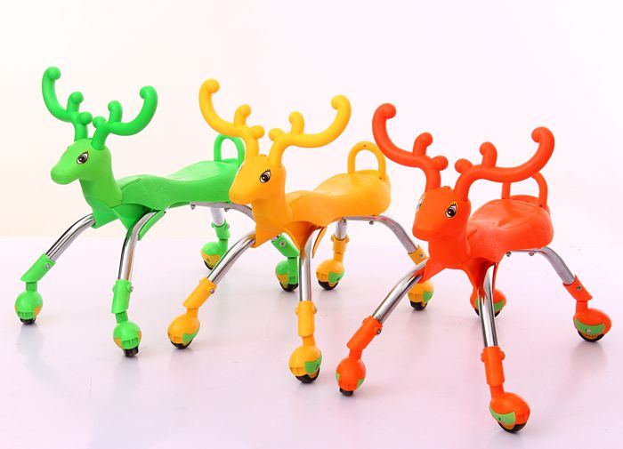 Mới hươu yo xe con bé xe tay ga trẻ em đồ chơi xe đẩy xoắn - Con lăn trượt patinet / trẻ em xe 3 bánh cho bé