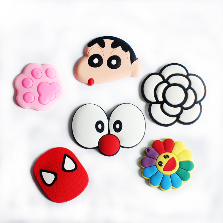 Cute Cartoon Silicone Door Touch Makeup Room Door Blocking Top Cushion Against muted anti-crash cushion door Top Gate Obstructer Decoration Sticker
