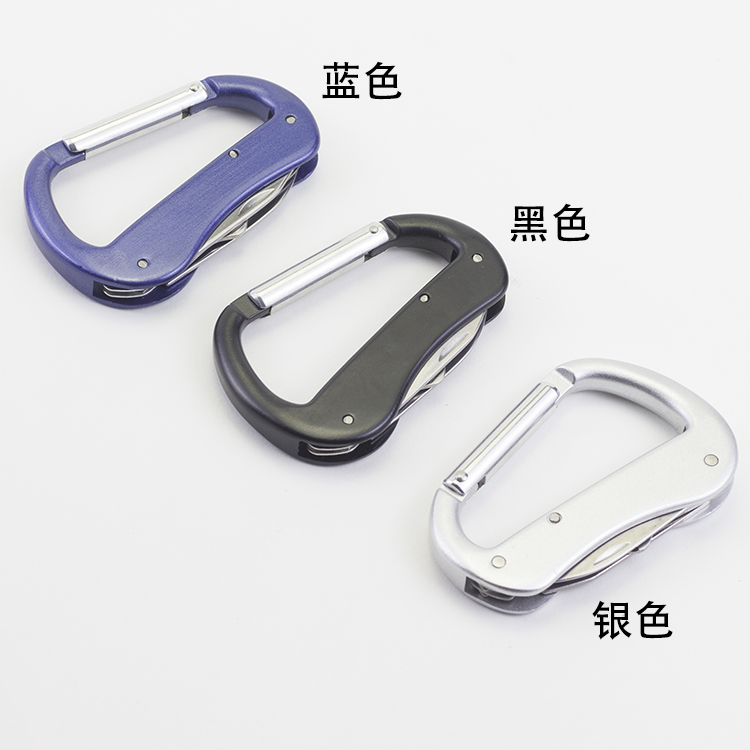 Đa chức năng dao gấp dao Mini dao quân đội Thụy Sĩ dao carabiner treo chìa khóa vòng dao ngoài trời gấp dao bộ dao nhà bếp của Nhật