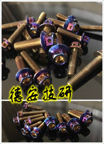 Taiwan POSH color titanium titanium plated screw M4 M5 M6 M8 M10 and JSM JSM color screw