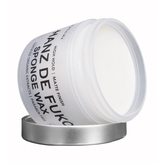 HANZ DE FUKO SPONGE WAX WATER-based STYLING HAIR WAX for MEN