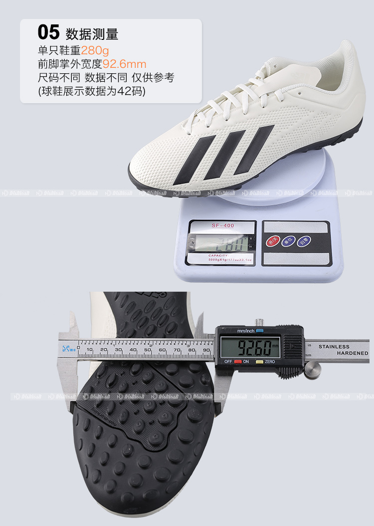 Giày bóng đá thể thao nam Adidas / Adidas X TANGO 18.4 TF DB2478 - Giày bóng đá giày sneaker nam trắng