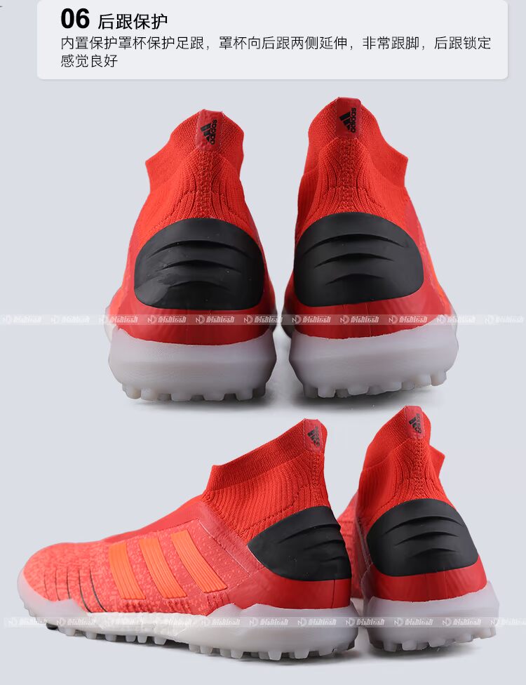 Adidas / Adidas Falcon PREDATOR 19+ TF gãy móng tay đào tạo giày bóng đá F35800 - Giày bóng đá giày sneaker trắng nam