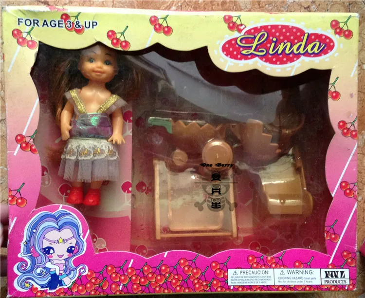 Кукла Lalaloopsy Lele Angel / Linda, ПВХ, в ассортименте, размеры 4–12 см