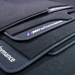 Velvet Car Floor Mats Are Suitable for Bmw 5 Series Floor Mats, M3 Series, 320Li, New Ix1X3X5, 1 Series, M4 Series, and Mini