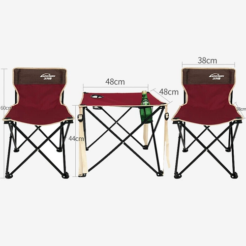 Складной дорожный Ультрамен Тига, портативный пляжный комплект, 3 предмета