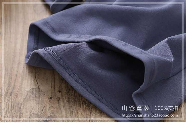 C8 dày mềm 糯 cotton ~ trẻ em nửa cổ cao cổ áo đáy 2018 áo thun dài nữ nữ vest ấm áp mùa thu áo thun bé trai xuất khẩu