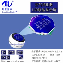 Custom Air Purifier STN Section Code Screen LCD Segment Code Screen Pen Section LCD Low Power LCD Wide Viewing Angle