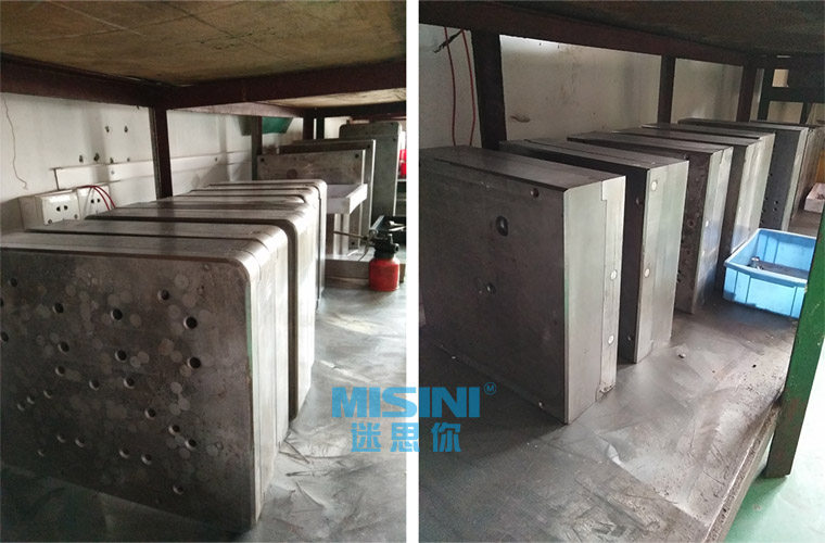 Word shell mold rapid mold opening LED luminous word injection shell batch custom injection mold development