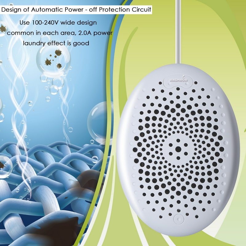 Washwow small portable electrolytic washing machine active oxygen travel travel business trip