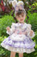 Girls Lolita lolita skirt autumn dress Halloween baby one-year-old dress princess cartoon fluffy yarn foreign style